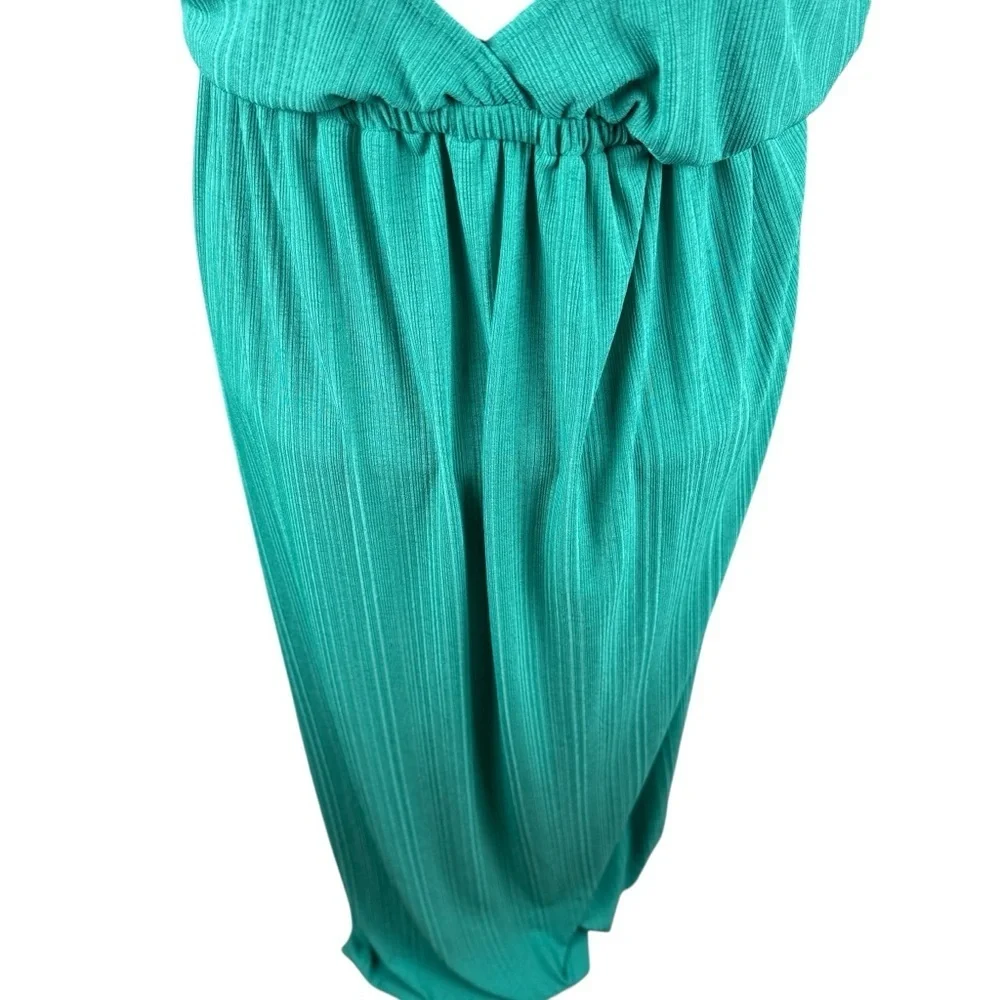 Free People Beach Golden Days Maxi Dress Turquoise/Radical Teal Medium - Picture 9 of 12